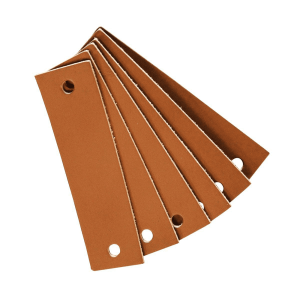 Leander – Leren handgrepen voor Commode – Bruin (6st.)