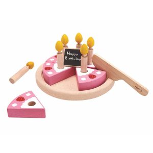 Plan Toys – Speelgoed Verjaardagstaart van Hout