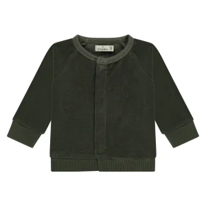A TINY STORY - BASIL CARDIGAN