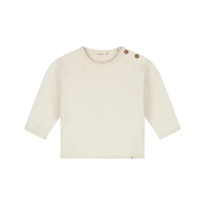 A TINY STORY - SHIRT ECRU MELANGE