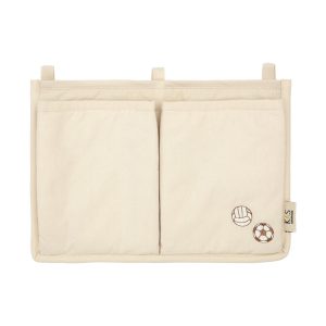 Kas Kopenhagen – Bed Organizer – Soccer, Creme